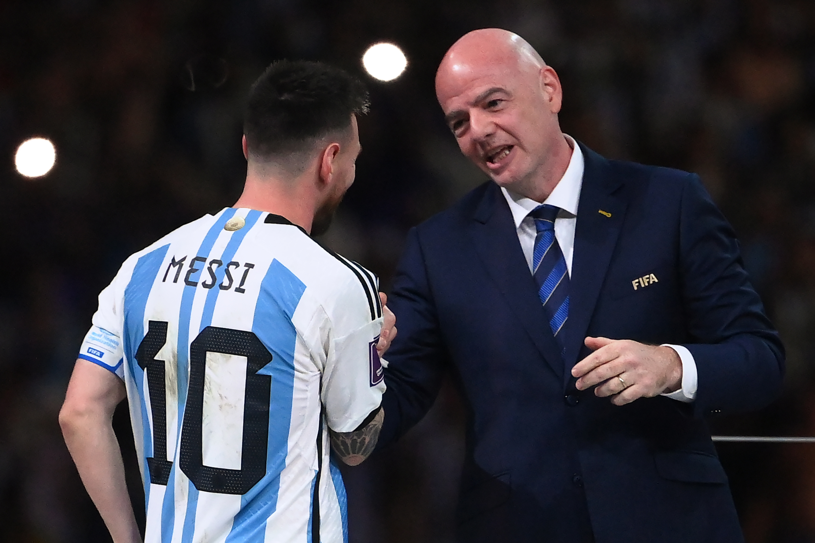 Infantino hails 'best group stage ever' in Qat