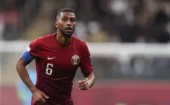 عبدالعزيز حاتم لاعب منتخب قطر