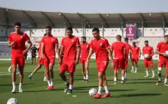 تدريبات منتخب المغرب