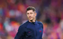 نجم المنتخب البولندي روبرت ليفاندوفسكي