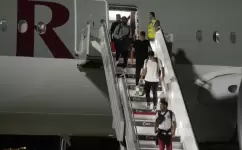 وصول منتخب أمريكا إلى الدوحة