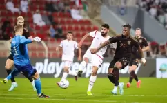 جانب من مباراة ألمانيا وعمان