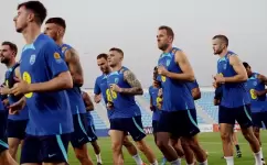 جانب من تدريب المنتخب الإنجليزي