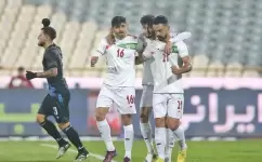 جانب من مباراة إيران ونيكاراجوا