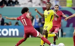 مباراة العنابي والإكوادور