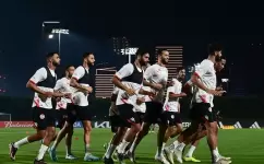 جانب من مران منتخب تونس