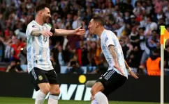 دي ماريا وميسي