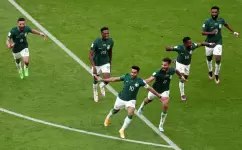لاعبو المنتخب السعودي