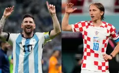 لوكا مودريتش وليونيل ميسي