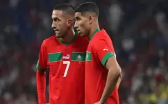 أشرف حكيمي وحكيم زياش