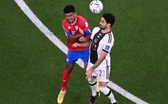 جانب من مباراة كوستاريكا وألمانيا