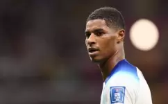 مهاجم منتخب إنجلترا ماركوس راشفورد