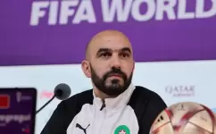 مدرب المنتخب المغربي وليد الركراكي