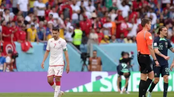 من مباراة تونس وأستراليا