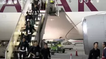 وصول منتخب المكسيك