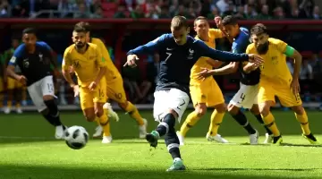 مباراة سابقة بين فرنسا وأستراليا