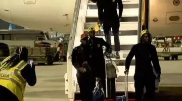 وصول منتخب الكاميرون