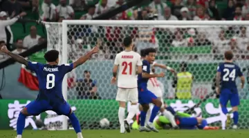 هدف أمريكا الأول في شباك إيران (أ ف ب)