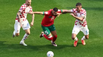 مباراة المغرب وكرواتيا