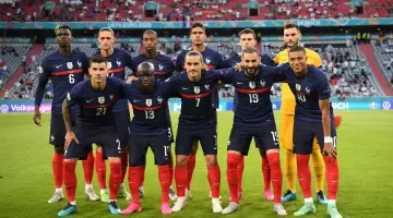 منتخب فرنسا حامل لقب النسخة الأخيرة من المونديال