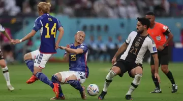 جانب من المباراة