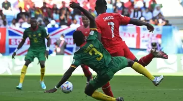 من مباراة الكاميرون وسويسرا - (أ ف ب)