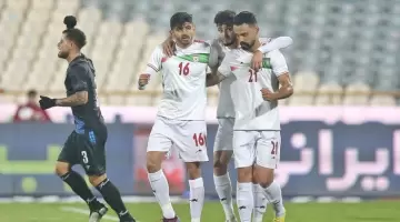 جانب من مباراة إيران ونيكاراجوا