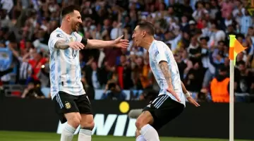 دي ماريا وميسي