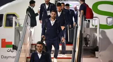 وصول منتخب صربيا