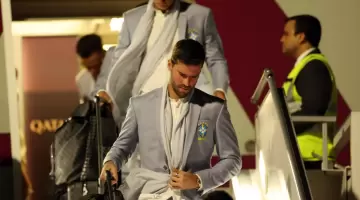 وصول منتخب البرازيل