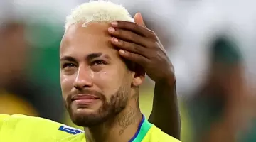 نيمار عقب الخسارة أمام كرواتيا