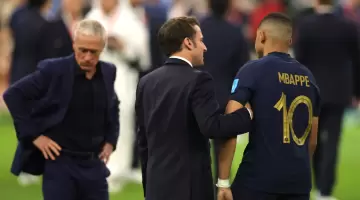 إيمانويل ماكرون و كيليان مبابي