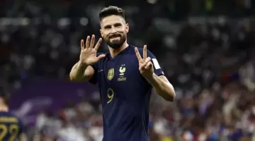 لاعب منتخب فرنسا أوليفيه جيرو