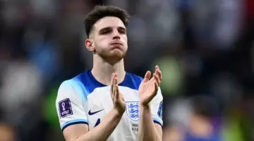 لاعب منتخب إنجلترا ديكلان رايس