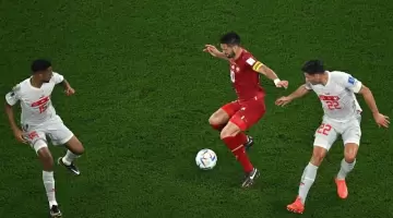 مباراة سويسرا وصربيا