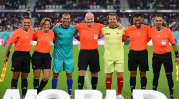 جانب من المباراة الاستعراضية