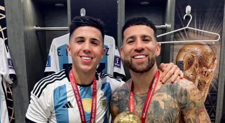 إنزو فرنانديز ونيكولاس أوتاميندي