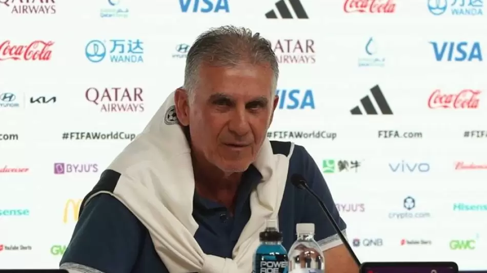 كارلوس كيروش مدرب منتخب إيران