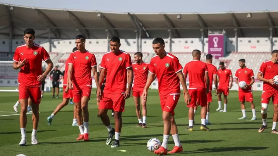 تدريبات منتخب المغرب