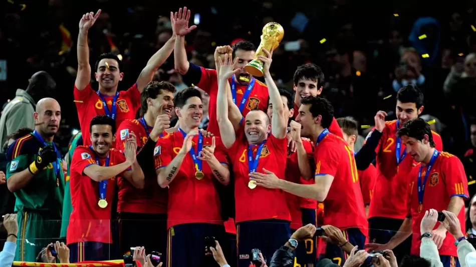 منتخب إسبانيا بطل كأس العالم 2010