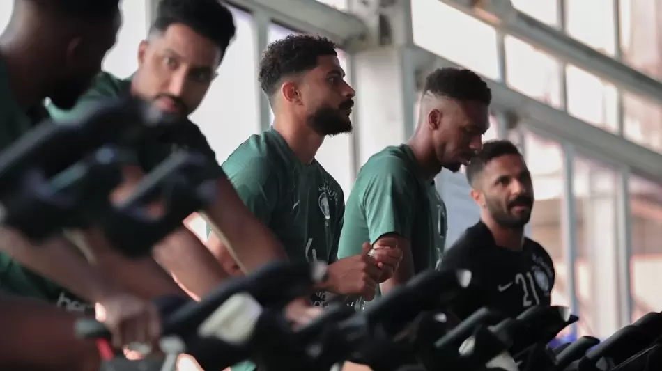 جانب من مران المنتخب السعودي