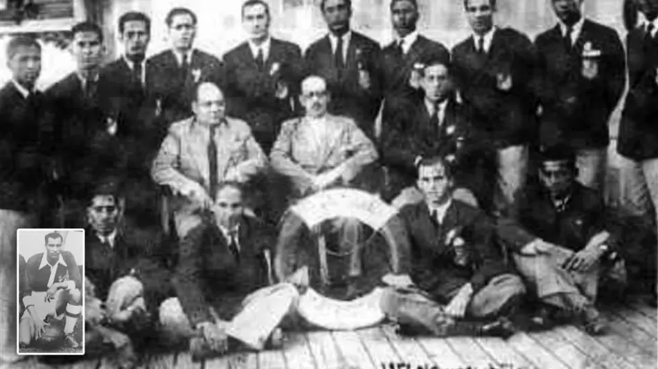 عبد الرحمن فوزي مع منتخب مصر 1934