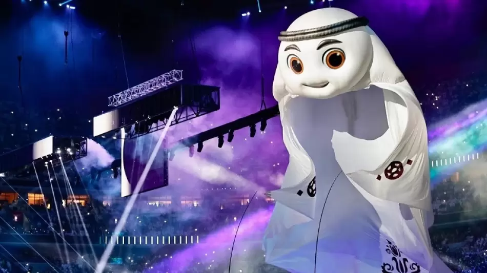 جانب من حفل افتتاح كأس العالم