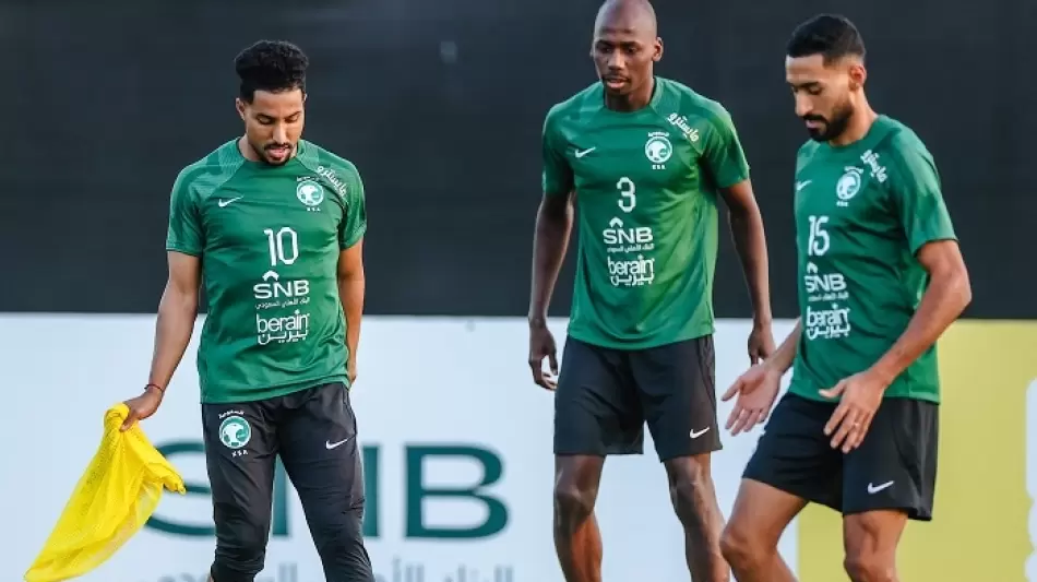 تدريبات المنتخب السعودي استعدادًا لمونديال قطر
