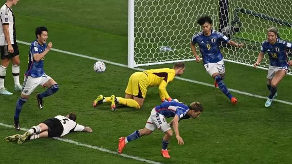 مباراة ألمانيا واليابان