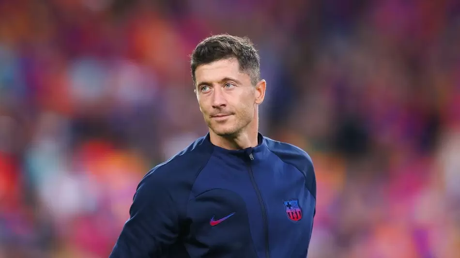 نجم المنتخب البولندي روبرت ليفاندوفسكي