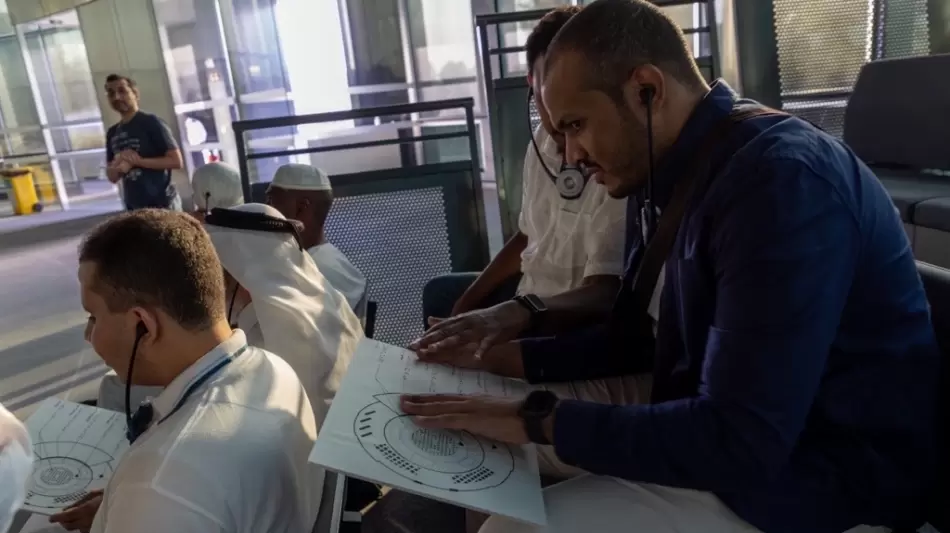 ذوي الإعاقة يمكنهم متابعة تفاصيل كأس العالم في قطر