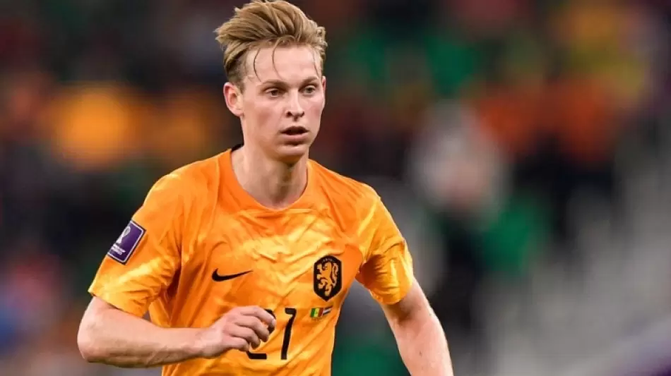 نجم منتخب هولندا فرينكي دي يونغ