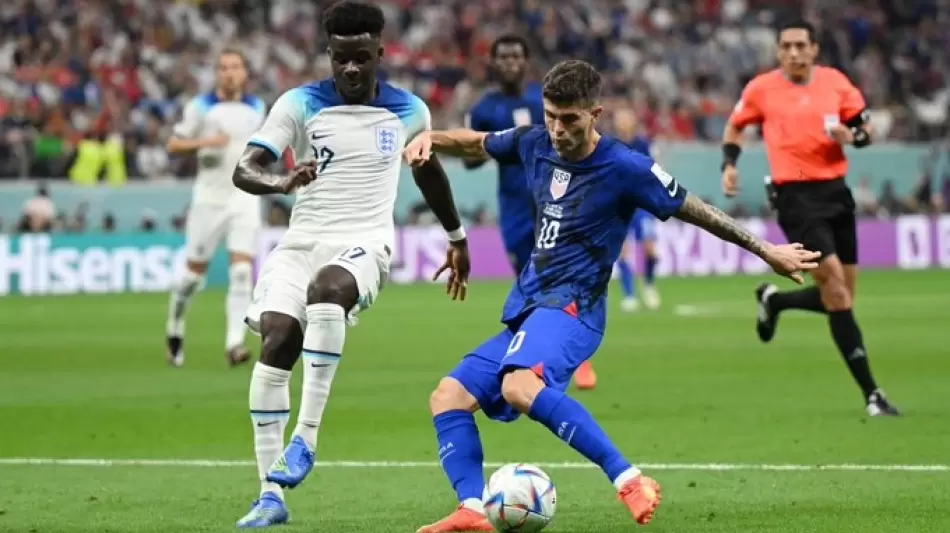 مباراة إنجلترا وأمريكا