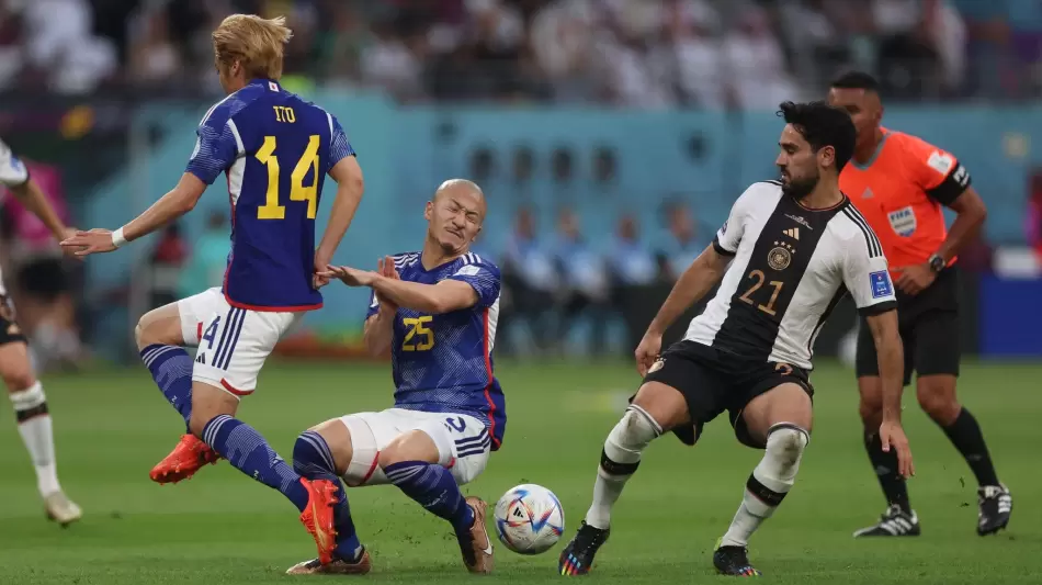 جانب من المباراة